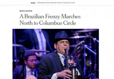 A Brazilian Frenzy Marches North to Columbus Circle