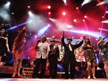 Abertura do Carnaval do Recife 2015. Spok foi um dos homenageados.